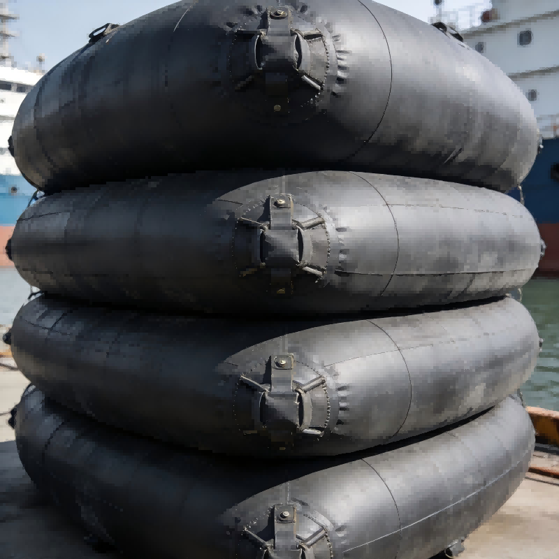 Les airbags marins hautes performances personnalisés SunKai lancent avec succès un cargo de 12 000 tonnes