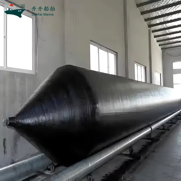 Qingdao Sunkai Marine Supplies Co., Ltd. livre avec succès une commande d'airbags de lancement de navires en Malaisie